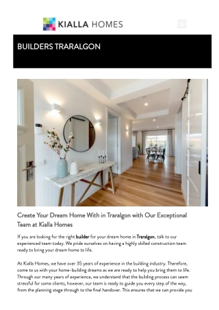 Builders Traralgon