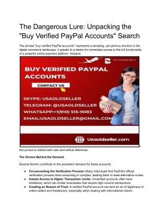The Dangerous Lure_ Unpacking the _Buy Verified PayPal Accounts_ Search