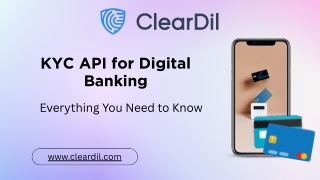 Everything You Need to Know About KYC API for Digital Banking