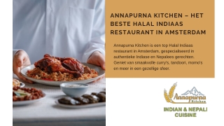 Annapurna Kitchen: Halal Indiaas Restaurant in Amsterdam