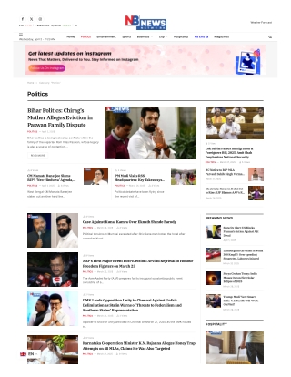 latest Politics News & Government Updates | NB News Network