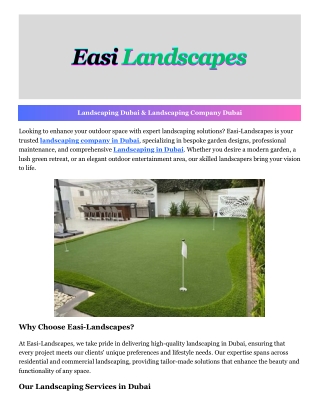 Easilandscapes.ae