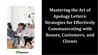Formal Apology Letter