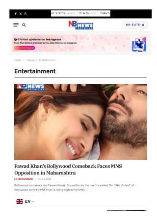 Breaking Entertainment News & Celebrity Buzz |NB News Network