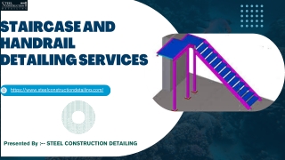 Staircase and Handrail Detailing Services