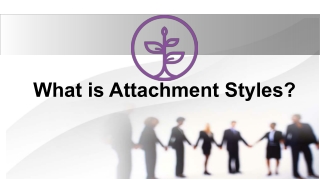 What is Attachment Styles?
