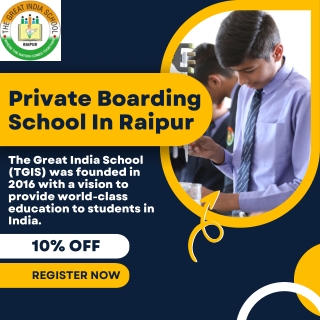Private Boarding School In Raipur