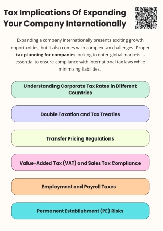 Tax Implications Of Expanding Your Company Internationally