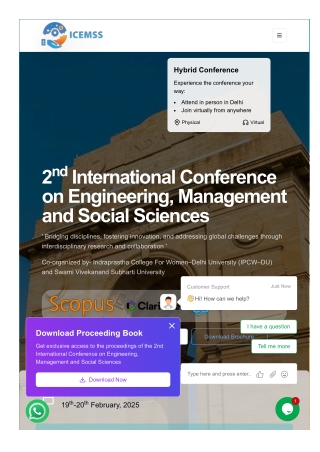 Conference submission deadlines