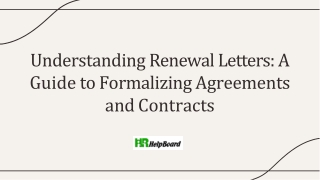 Renewal Notice Letter