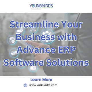 Streamline Your Business with Advance ERP Software Solutions
