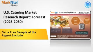 U.S. Catering Market Demand, Drivers and Opportunities 2025-2030