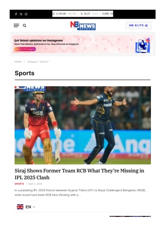 Your Go-To Source for Sports News Today  NB News Network