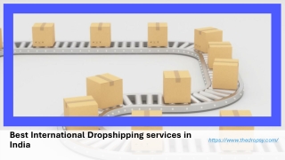 Best International Dropshipping services in India