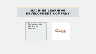 Top Machine Learning Development Company | AI Solutions & Services