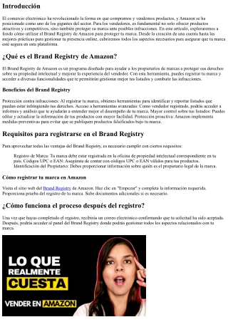Cómo utilizar el Brand Registry de Amazon para proteger tu marca