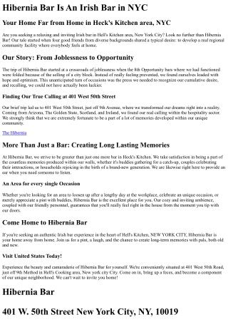 Hibernia Bar