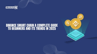 Binance Smart Chain a Complete Guide to Beginners and its Trends in 2025 ppt