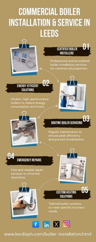 Commercial boiler installers Leeds  Boiler Service Leeds