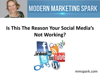 Is This The Reason Your Social Media’s Not Working?