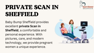 Private Scan in Sheffield