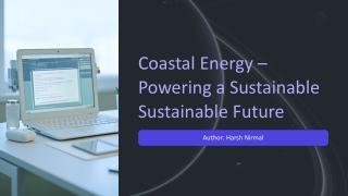 Coastal Energy – Powering a S___