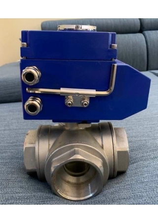 Van bi ba ngả điều khiển điện - htvietnamvalve