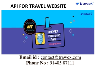 API FOR TRAVEL WEBSITE