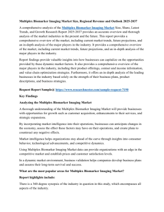 Multiplex Biomarker Imaging Market