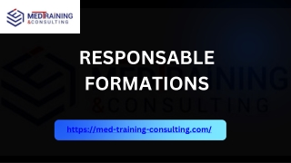 MED TRAINING & CONSULTING - Formations Responsables pour l'excellence des soins