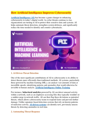 Machine Learning | Artificial Intelligence Course Online
