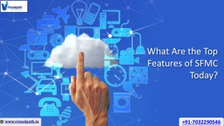 Salesforce Marketing Cloud Training in Ameerpet | Visualpath