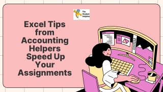 Excel Tips from Accounting Helpers  Speed Up Your Assignments