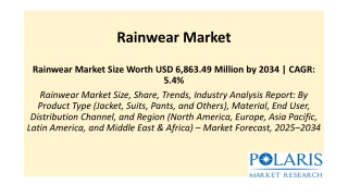 Rainwear Market