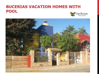 Bucerias vacation homes with pool