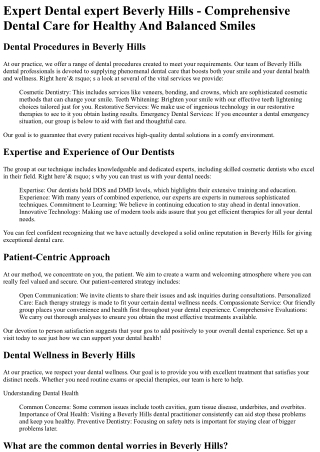 Dental Group of Beverly Hills