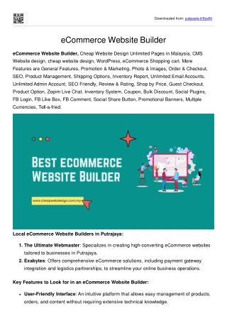 eCommerce Website Builder Putrajaya (1)