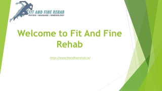 Fit And Fine Rehab: Your Partner in Recovery Across Langley Township, Aldergrove