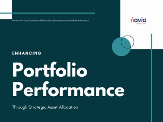 Enhancing Portfolio Performance Through Strategic Asset Allocation