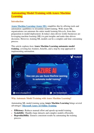 Best AI 102 Certification | Azure AI Engineer Online