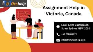 Assignment Help in Victoria, Canada