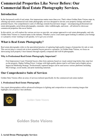 Commercial Properties Like Never Before Our Commercial Real Estate Photography S