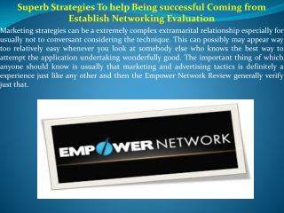 Superb Strategies To help Being successful Coming from Estab