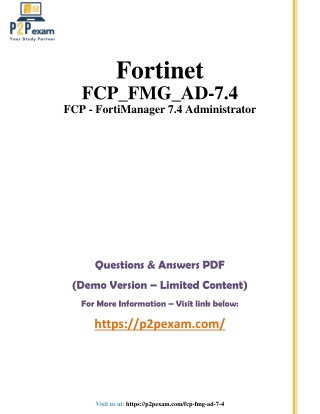 FCP_FMG_AD-7.4 Questions and Answers pdf dumps