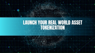 Launch Your Real World Asset Tokenization