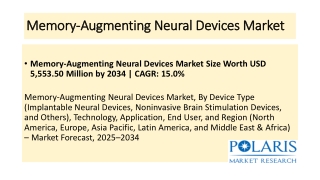 Memory-Augmenting Neural Devices Market PDF