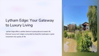Buy Luxury Twin Lodges