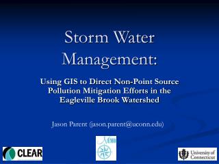 Storm Water Management: