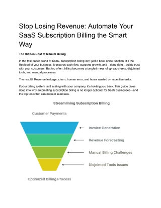 Stop Losing Revenue_ Automate Your SaaS Subscription Billing the Smart Way