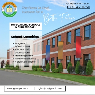 Top Boarding Schools in Chhattisgarh